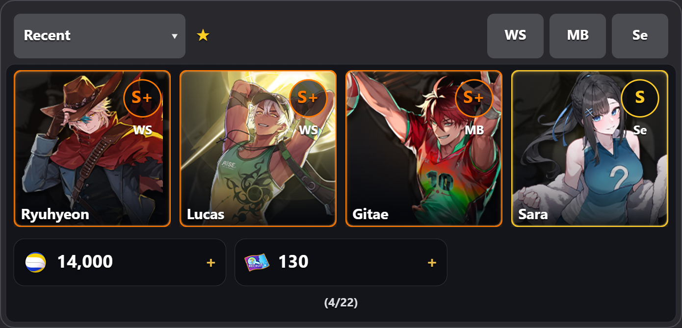 Lucas + Ryu skin + Gitae + 14k ball